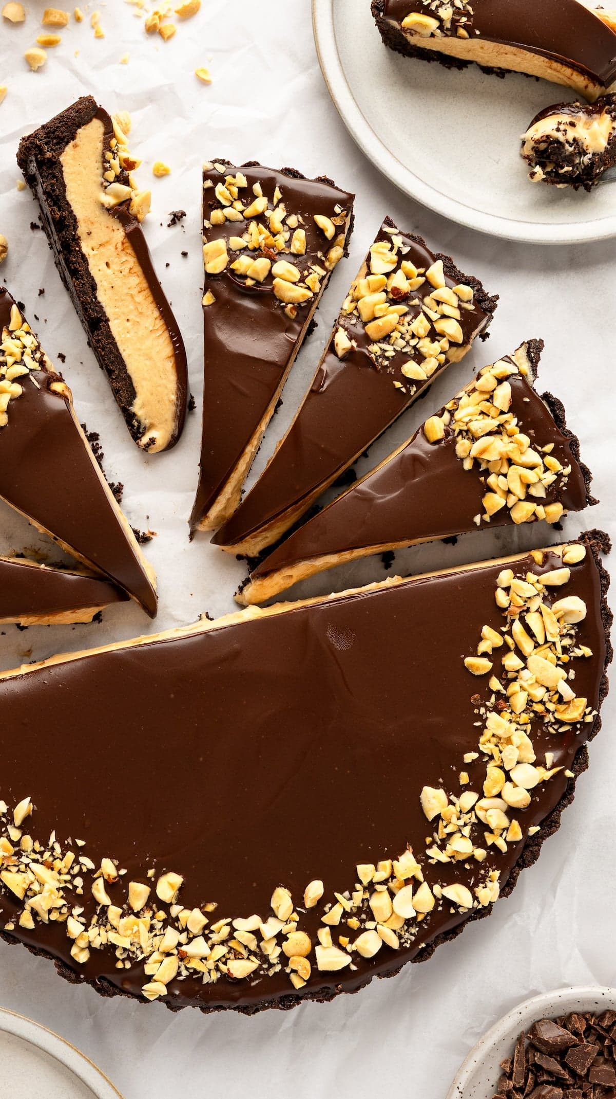Chocolate Peanut Butter Tart