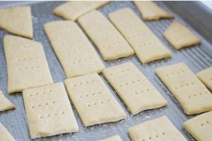 Homemade Einkorn Butter Crackers