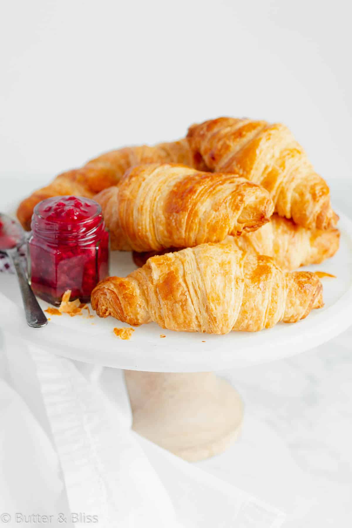Homemade Flaky Croissants Recipe