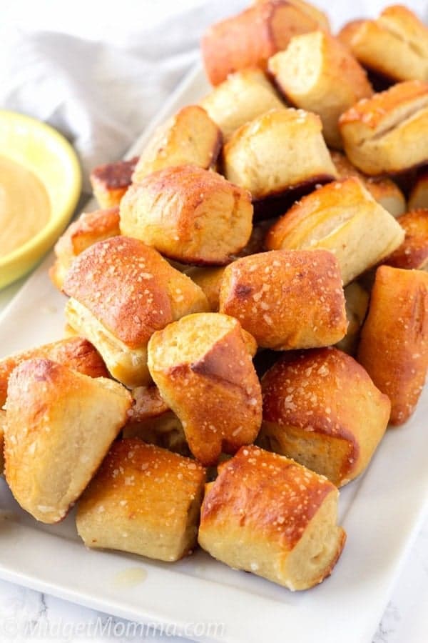 Homemade Pretzels - Auntie Anne's Pretzel Bites Copycat Recipe