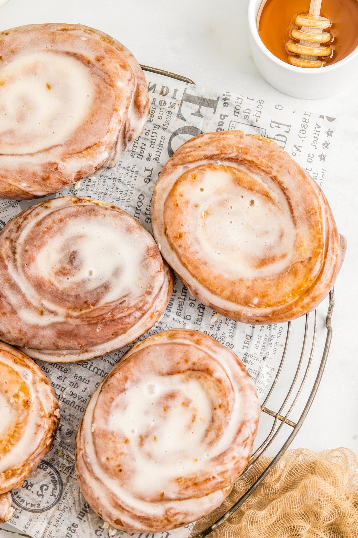 Homemade Honey Bun Recipe (Baked or Fried)