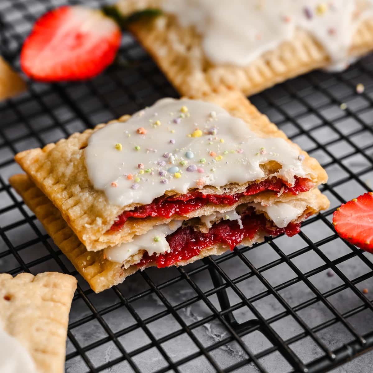 Homemade Strawberry Pop Tarts