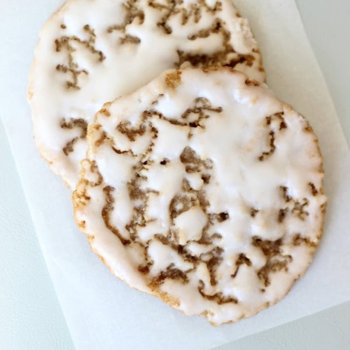 Iced Oatmeal Cookies Recipe