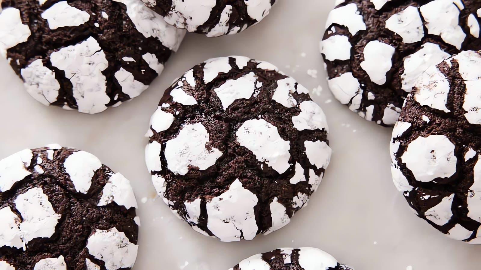 Chocolate Crinkle Cookies