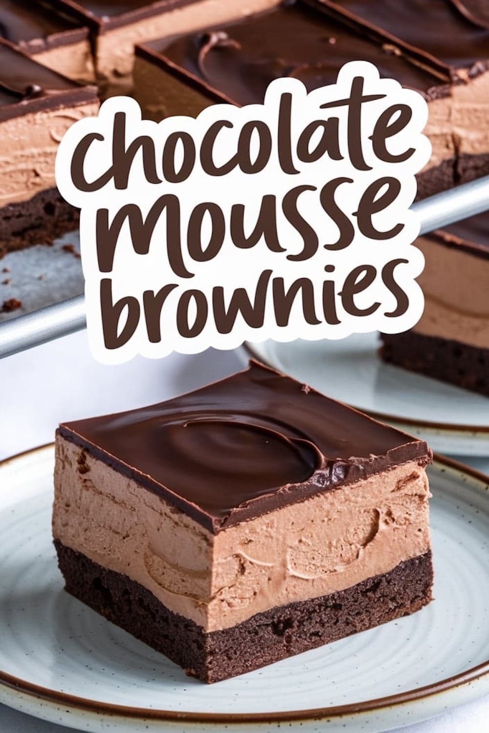 Chocolate Mousse Brownies Recipe