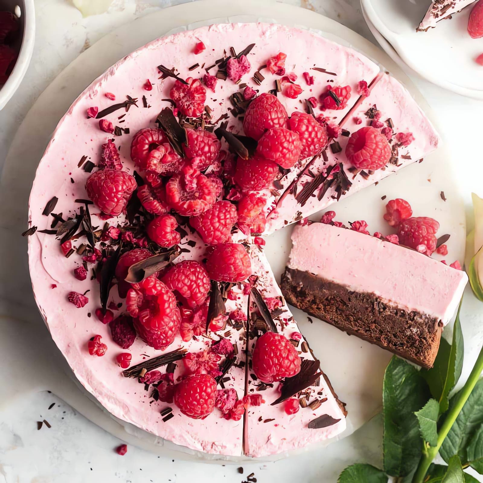 Chocolate Raspberry Mousse Cake Recipe