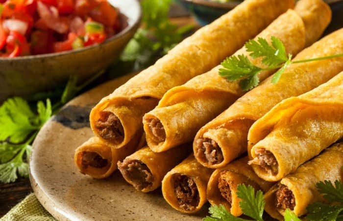 Easy Oven Baked Taquitos