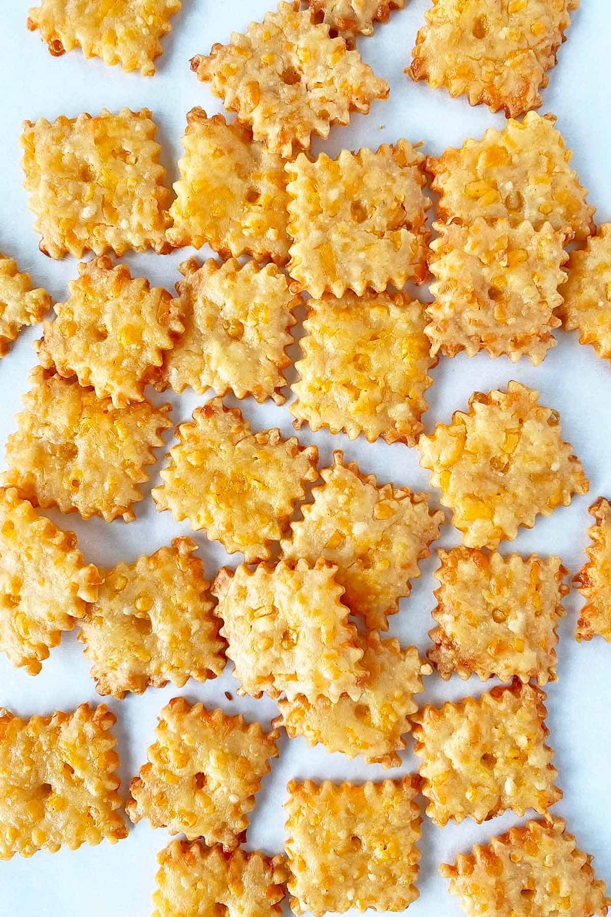Homemade Cheez It Crackers