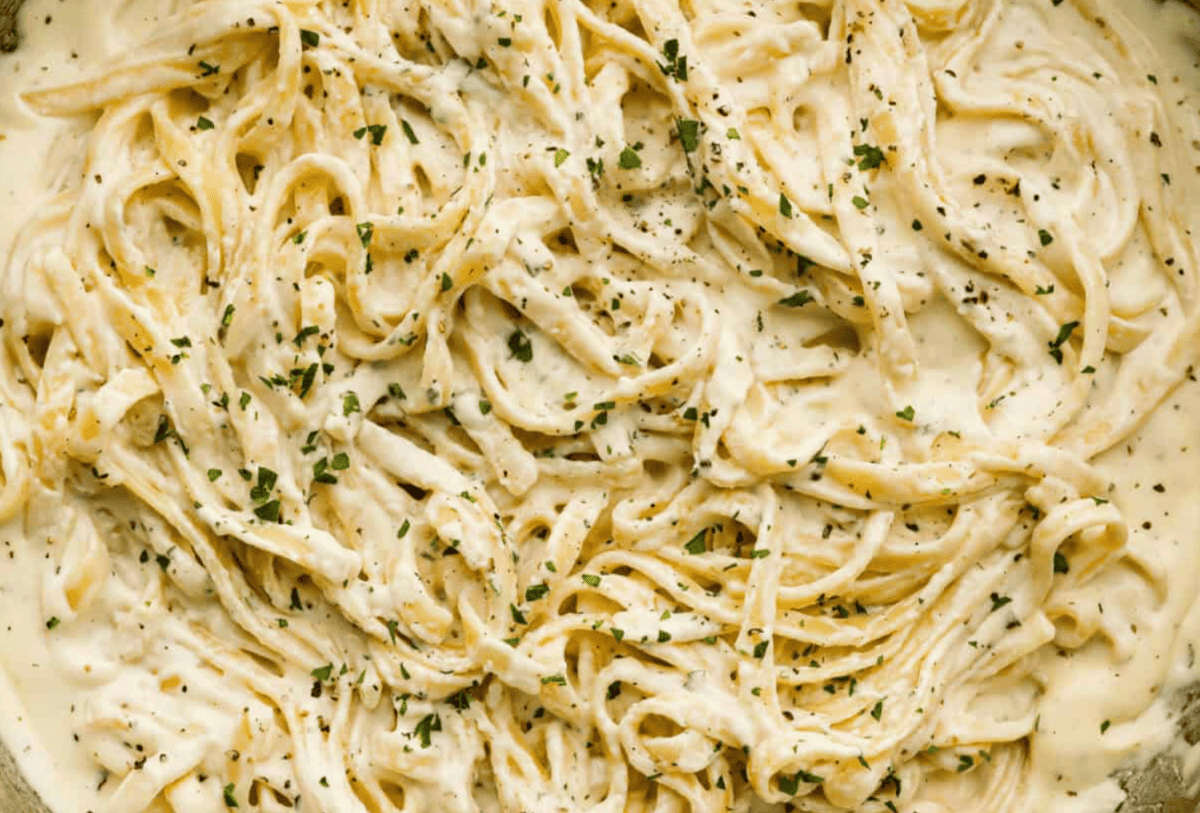 Homemade Alfredo Sauce Recipe