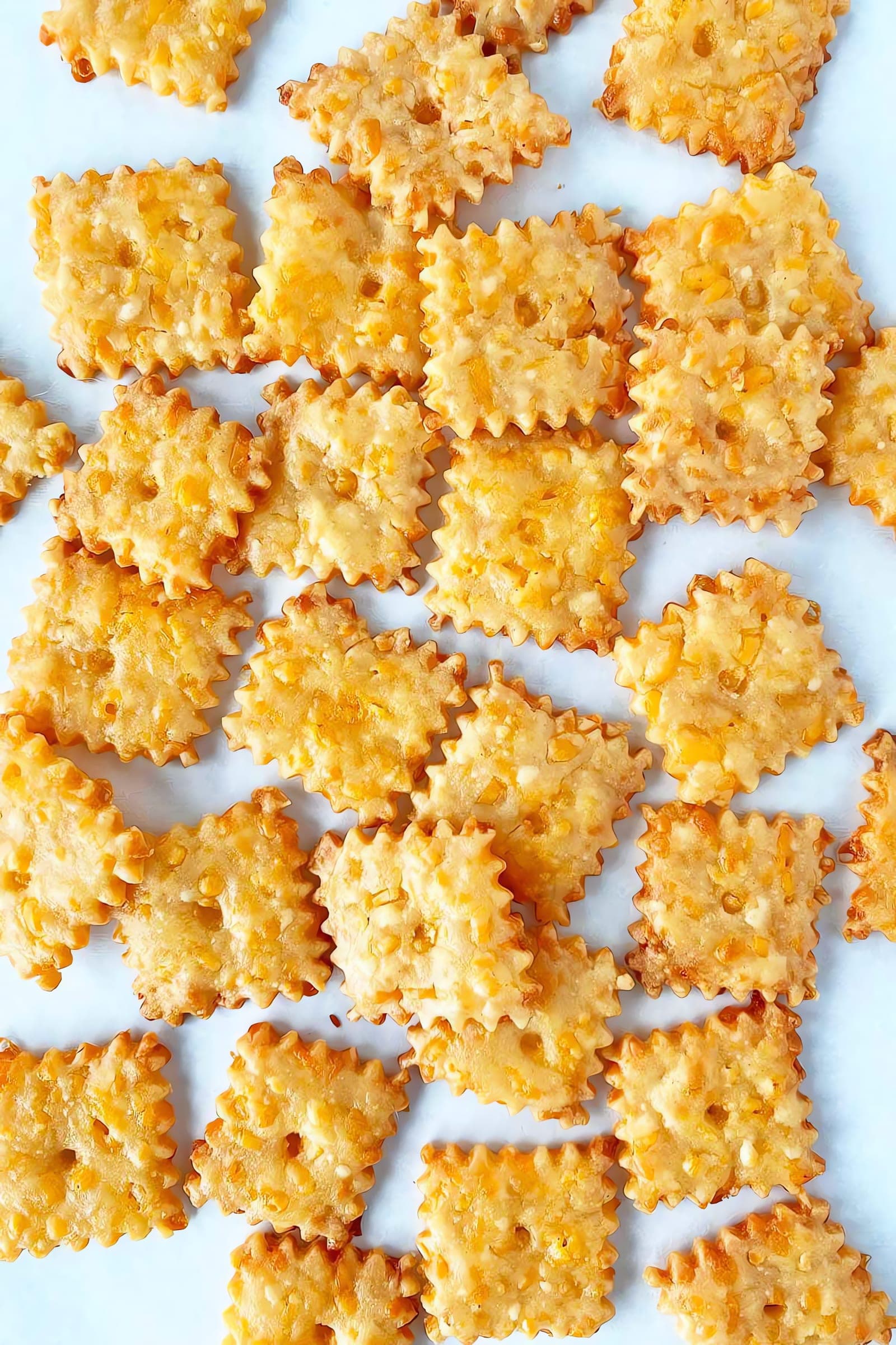 Homemade Cheez It Crackers