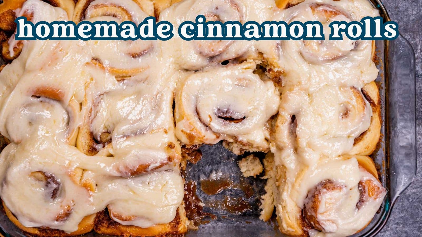 Homemade Cinnamon Rolls (Cinnabon Copycat Recipe)