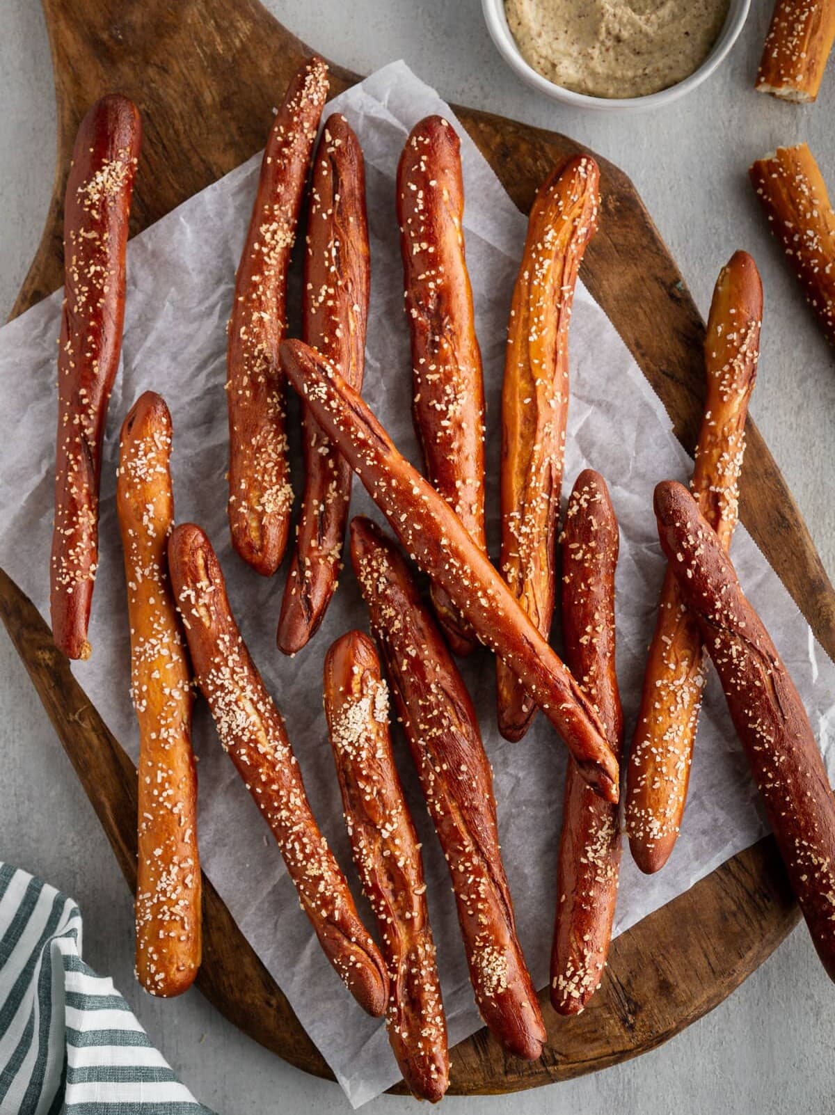 Homemade Hard Pretzel Rods
