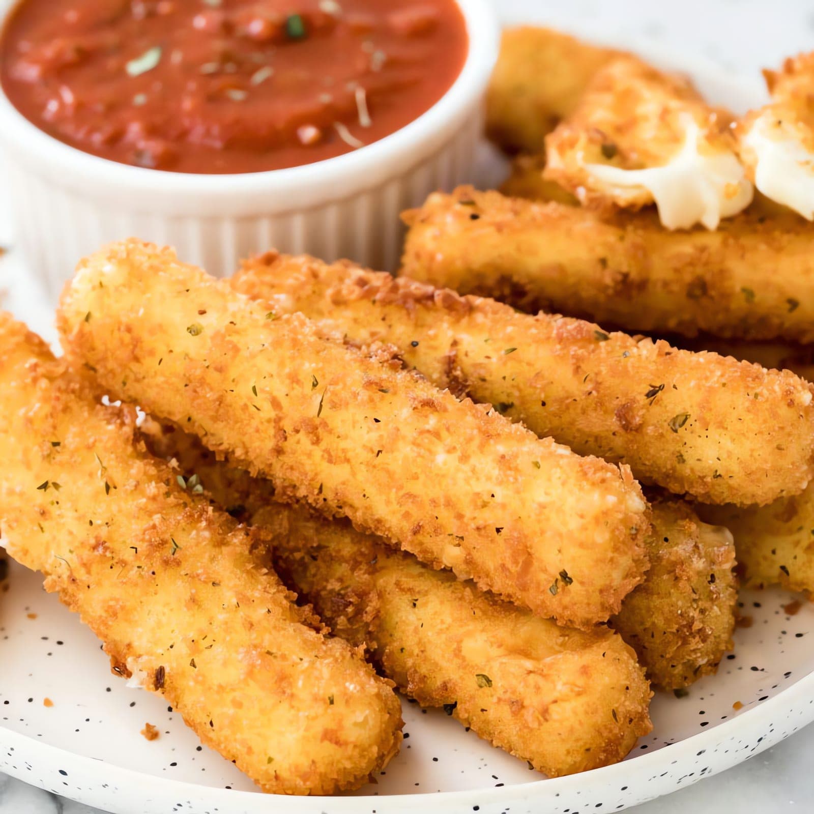 Homemade Mozzarella Sticks