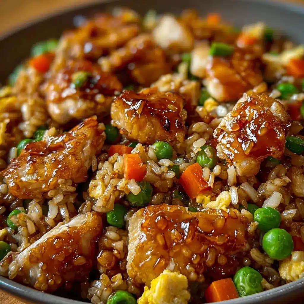 Bang Bang Chicken Fried Rice