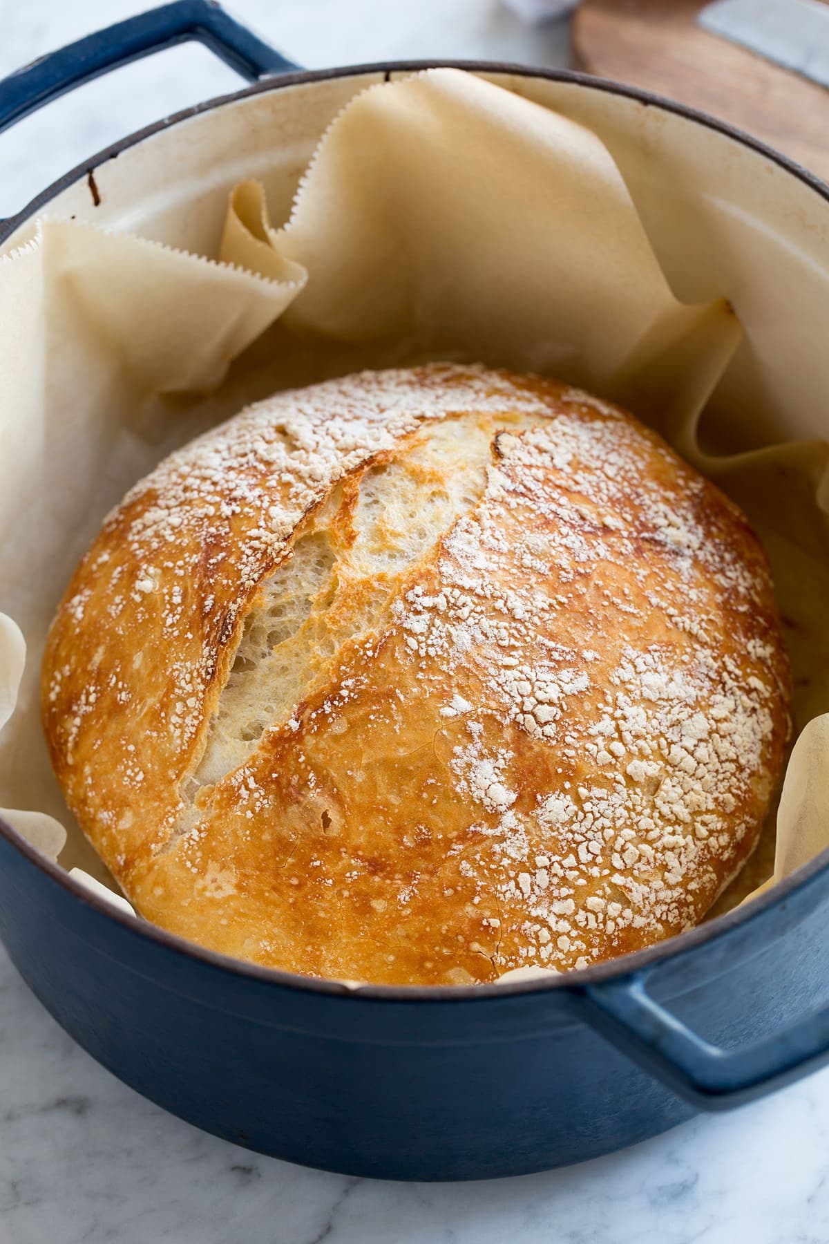 No Knead Bread {Rustic Artisan Style}