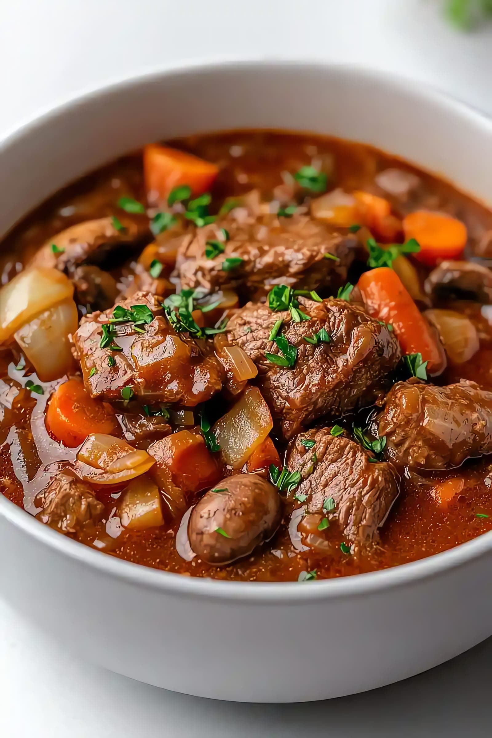 Slow-Cooked Beef Bourguignon Julia Child Recipe