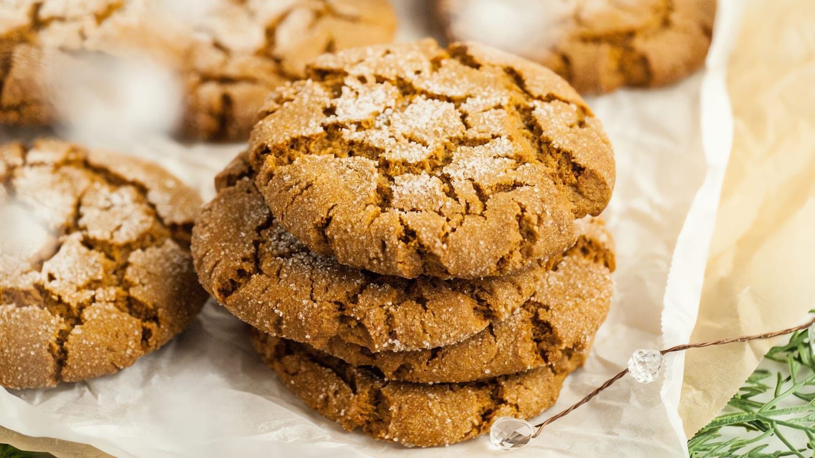 Starbucks Copycat Ginger Molasses Cookies