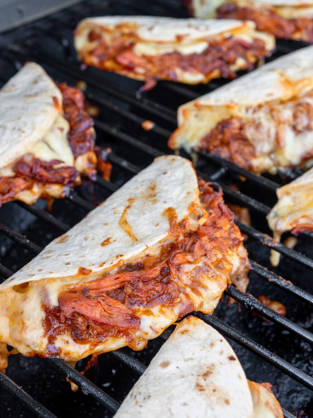 Traeger Smoked Chicken Quesadillas
